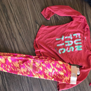 Nike outfit with leggings